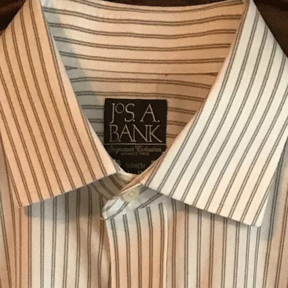 Jos. A. Bank Other - Jos. A. Bank Signature Collection Men's Spread Collar Dress Shirt 16" X 33"